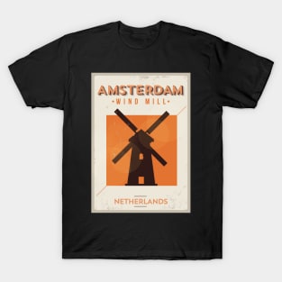 Amsterdam Poster Design T-Shirt